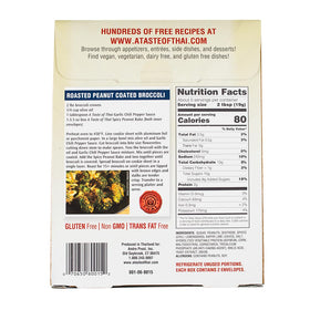 A Taste of Thai Spicy Peanut Bake coated chicken for crispy crust