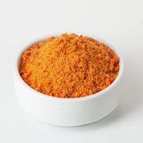 Close-up of a crispy golden crust from Taste of Thai Spicy Peanut Bake