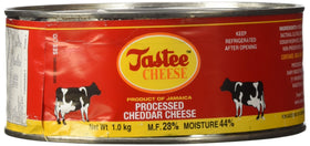 Tastee Jamaica Cheese block 2.2 lbs ready for slicing and family meals.