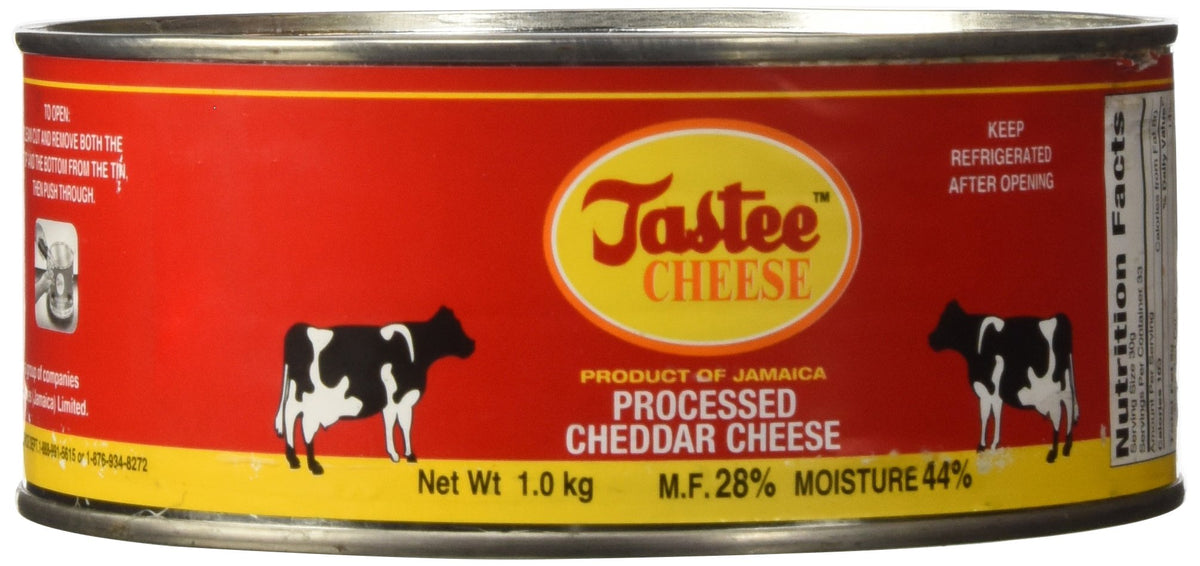 Tastee Jamaica Cheese melting smoothly on a grilled cheese sandwich.