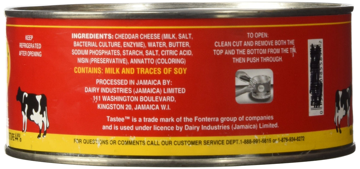 Tastee Jamaica Cheese slices on toast, perfect for quick breakfasts.