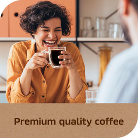 Aromas of Taster's Choice House Blend hint at a rich, inviting cup.