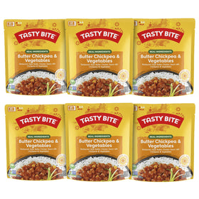 Tasty Bite Butter Chickpea & Vegetables pack for quick meals