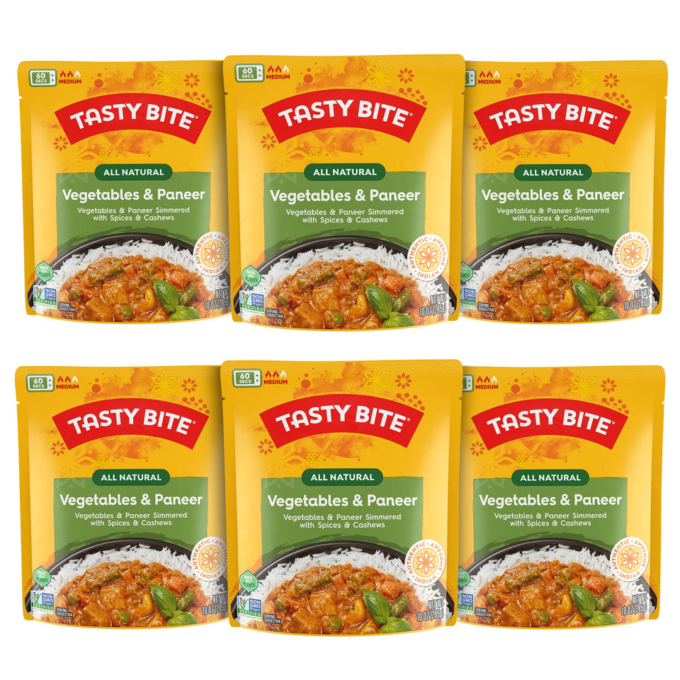 Tasty Bite Jaipur vegetables medley with paneer for a quick, satisfying meal