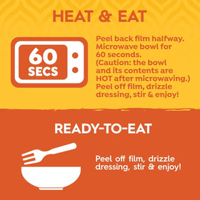 TASTY BITE Mexican Protein Bowl microwaveable tray for fast lunches.