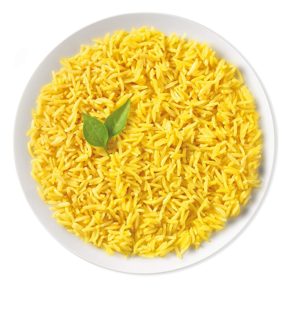 Tasty Bite Organic Turmeric Rice serving plate presenting a convenient, flavorful meal option.