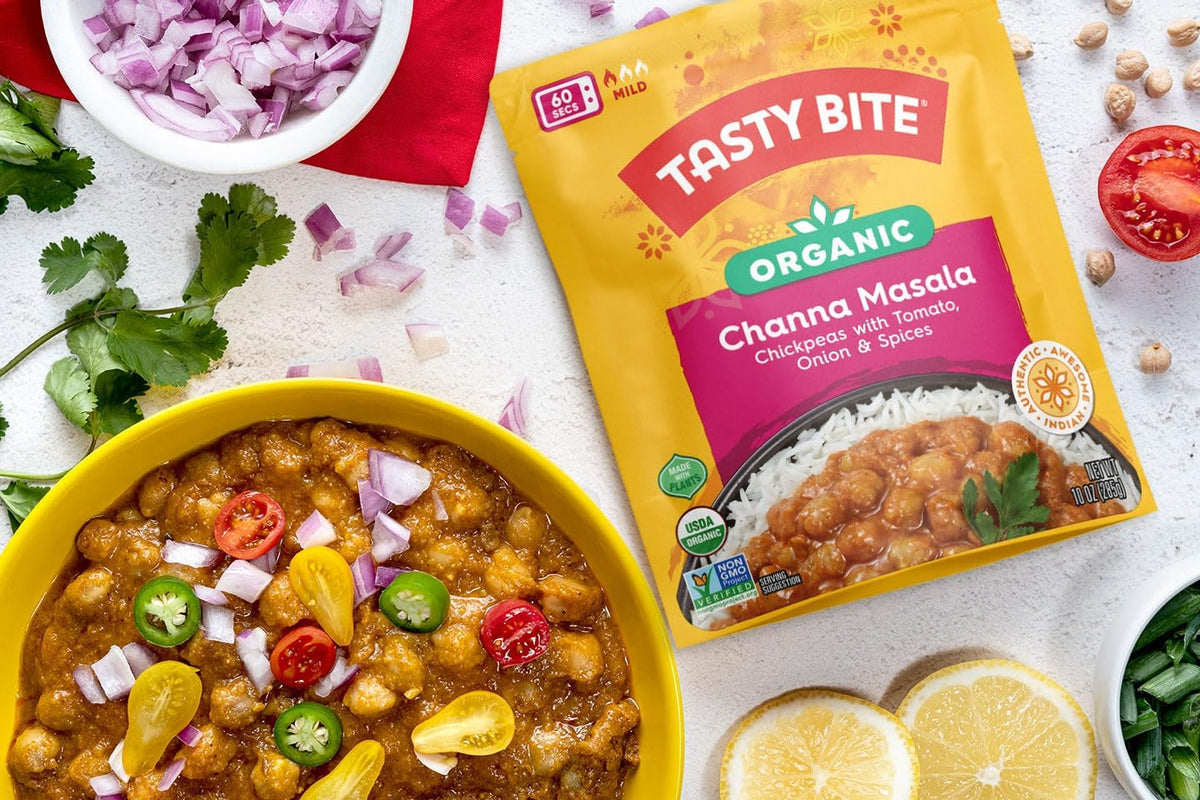A restaurant-style Indian flavor from TASTY BITE for easy at-home meals.