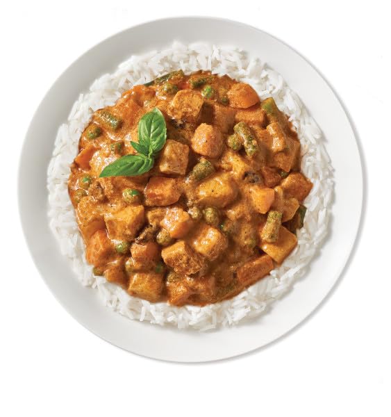 Tasty Bite served over rice or with naan for a complete meal