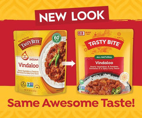 TASTY BITE vegetable and lentil mix, all natural and satisfying