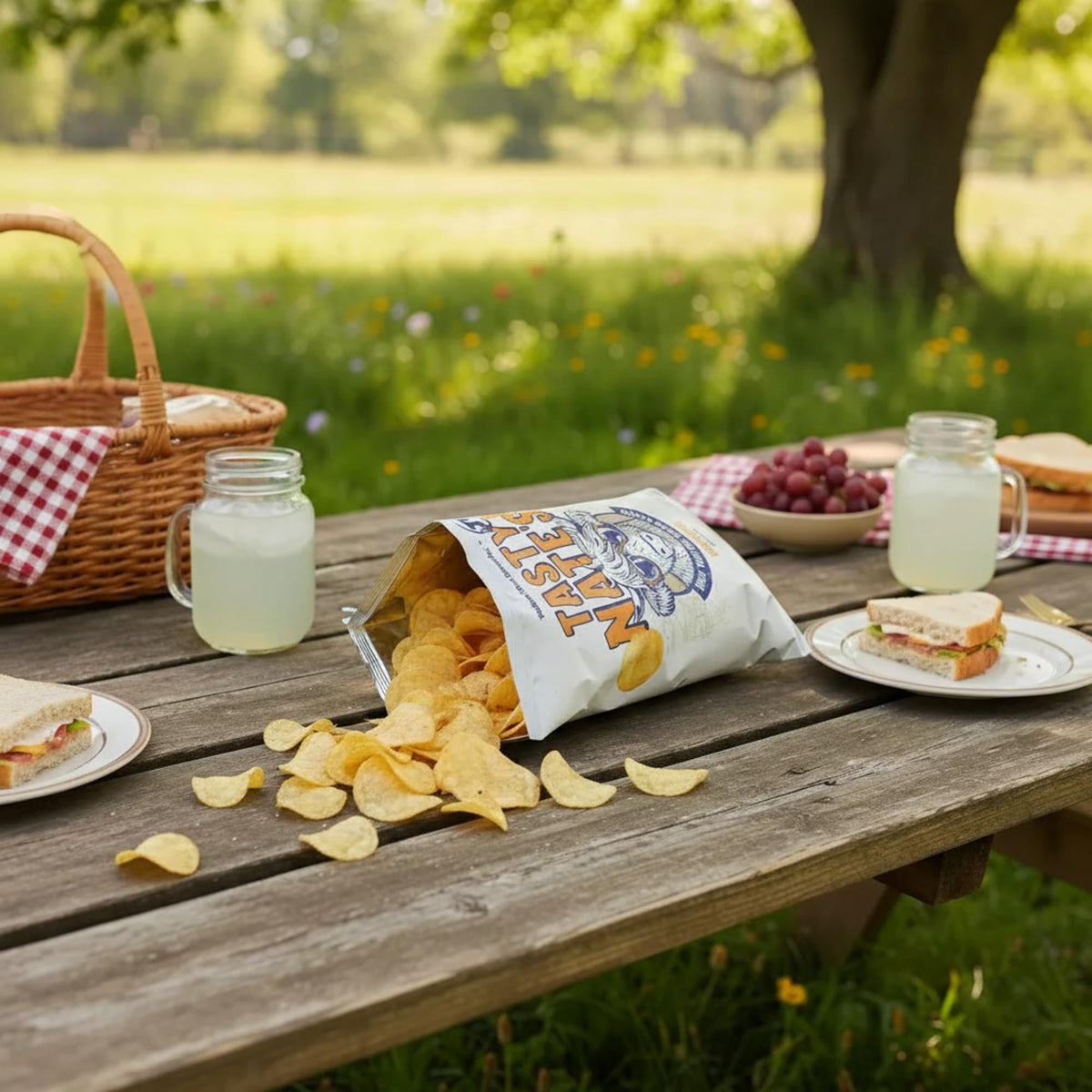 Four-pack presentation; convenient snacking for on-the-go households.