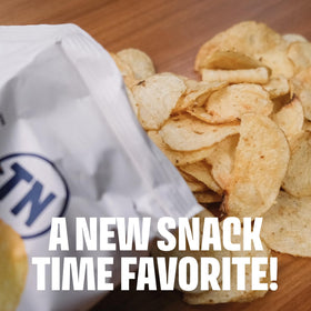 Gluten-free confirmation on pack; crisp chips for gluten-free diets.