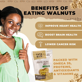 TATA RAW walnuts rich in omega-3 supporting brain health