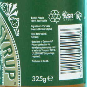 Tate & Lyle Lyle's Golden Syrup drizzle into baking bowl enhances glossy textures.