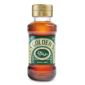 Tate & Lyle Lyle's Golden Syrup label close-up emphasizes heritage and quality.