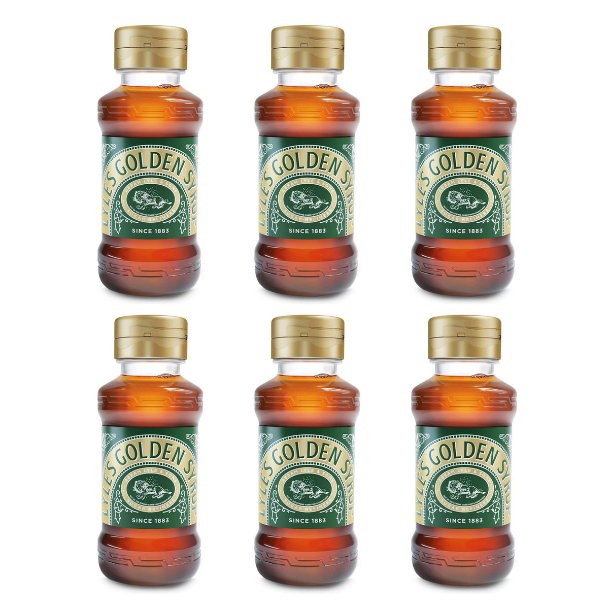 Tate & Lyle's Squeezy Golden Syrup topping ice cream.