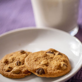 Tate's Bake Shop cookies crushed into dessert toppings.