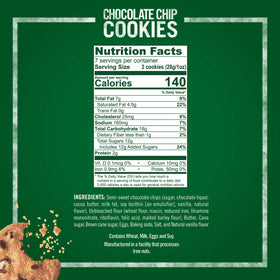 Tate's Bake Shop cookies arranged on a party tray.
