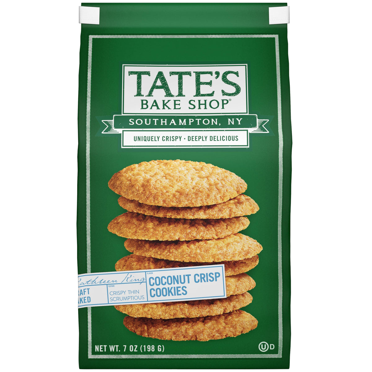 Dessert idea: Tate's Coconut Crisp Cookies as a crust or crumble base