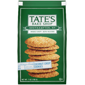 Dessert idea: Tate's Coconut Crisp Cookies as a crust or crumble base
