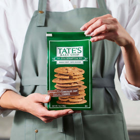 Coffee pairing idea with Tate's cookies for a refined moment.