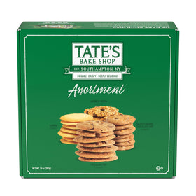 Tate's Bake Shop chocolate chip cookies in a gift box, ideal for sharing at gatherings