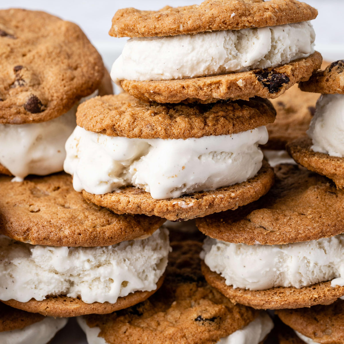 Four-pack featuring Tate's cookies ready for travel and picnics.