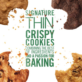 Tate's Bake Shop Gluten Free Chocolate Chip cookies with classic buttery crunch