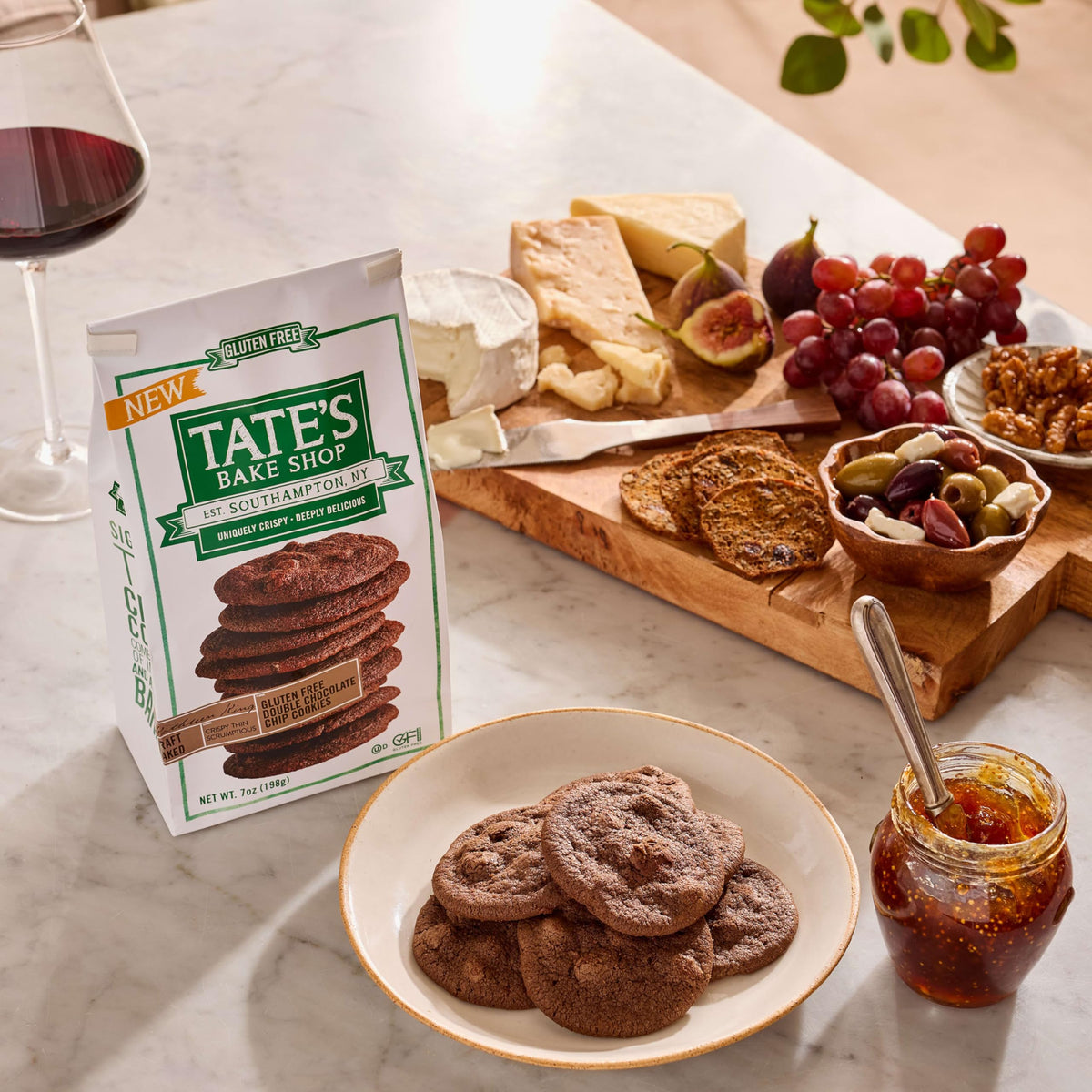 Tate's Bake Shop Gluten Free Cookies as a gift or stocking stuffer