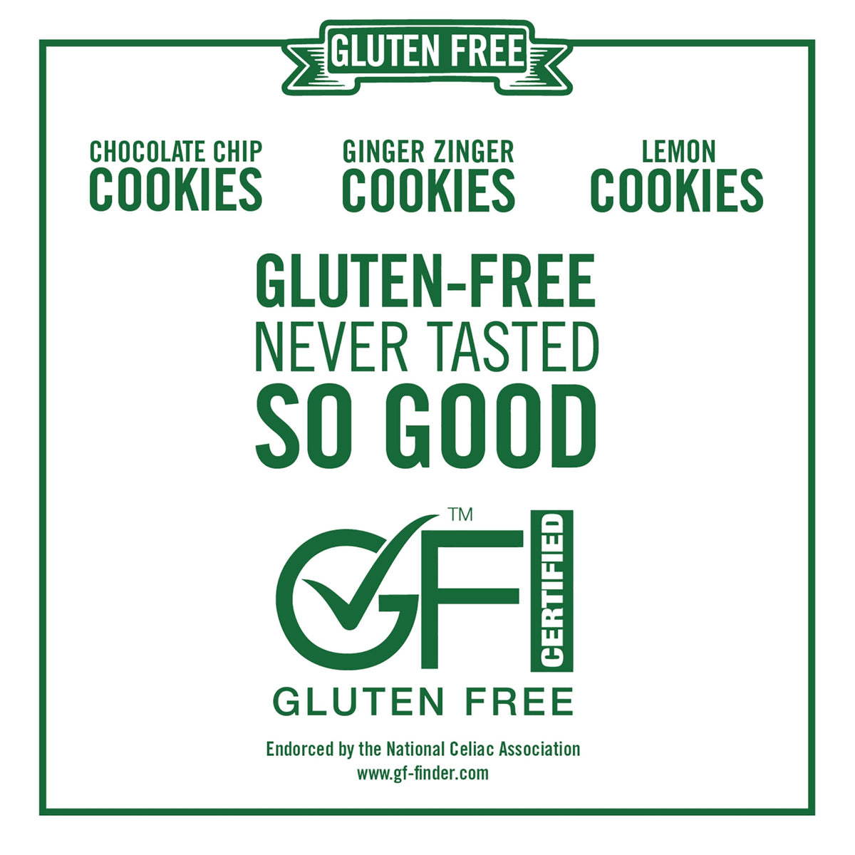 Tate's Bake Shop gluten free cookies close-up highlighting crispy texture for snacking
