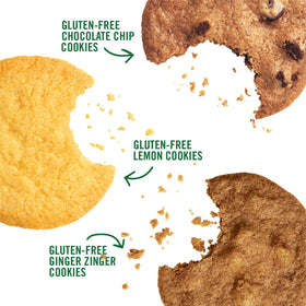 Tate's Bake Shop gluten-free ginger zinger cookies showcased, great for a bold, spicy bite.