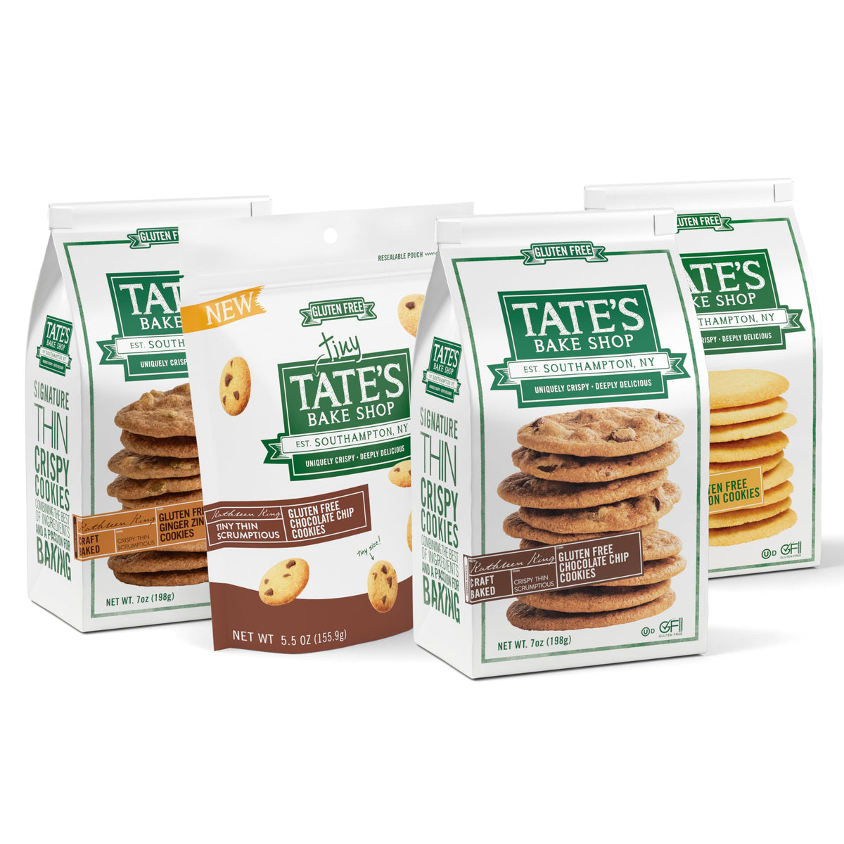 Tate's Bake Shop gluten free cookies variety pack for versatile snacking