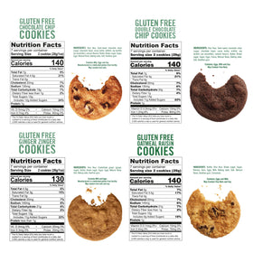 Tate's Bake Shop Gluten Free Cookies served with ice cream as dessert