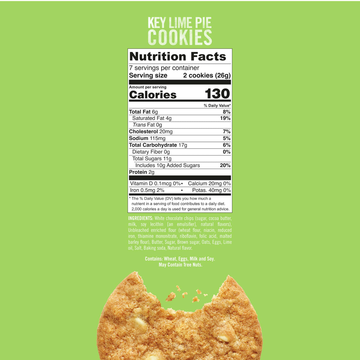 Gift idea: Tate's Key Lime Pie Cookies in a gift-ready pack