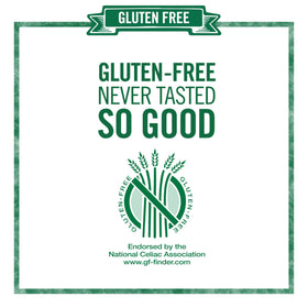 7 oz resealable bag of Tate's gluten free lemon cookies keeps cookies fresh.