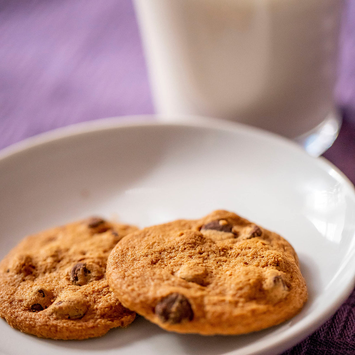 Tate's Bake Shop premium cookies deliver a refined crispy bite