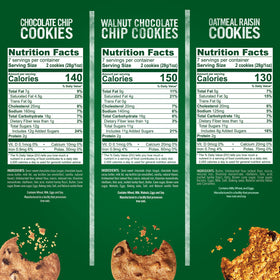 Tate's Bake Shop reclosable bag keeps cookies crisp and fresh