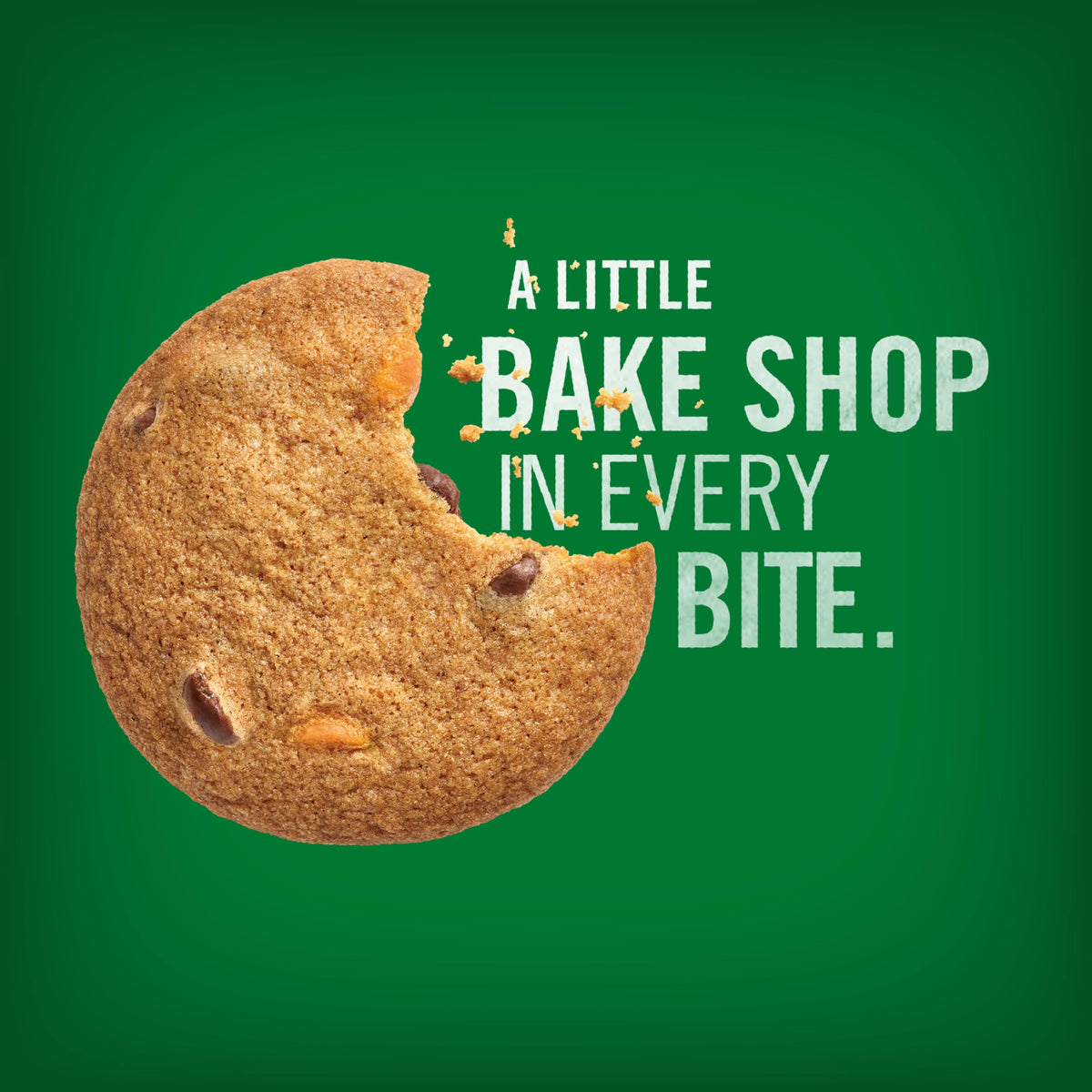 Bulk display of Tate's Bake Shop cookies for events.
