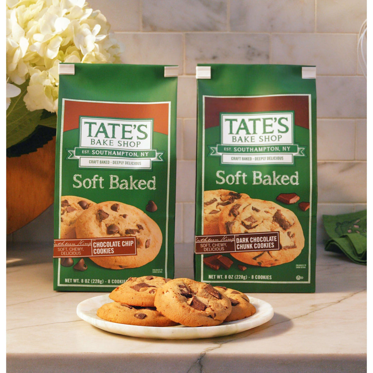 Gift-ready Tate's cookies ideal for holidays and gifting