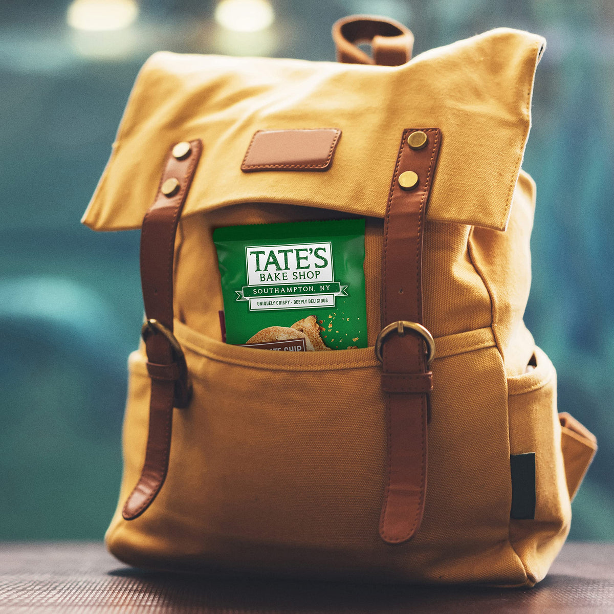 Tate's Bake Shop travel-friendly snack packs for road trips and commutes