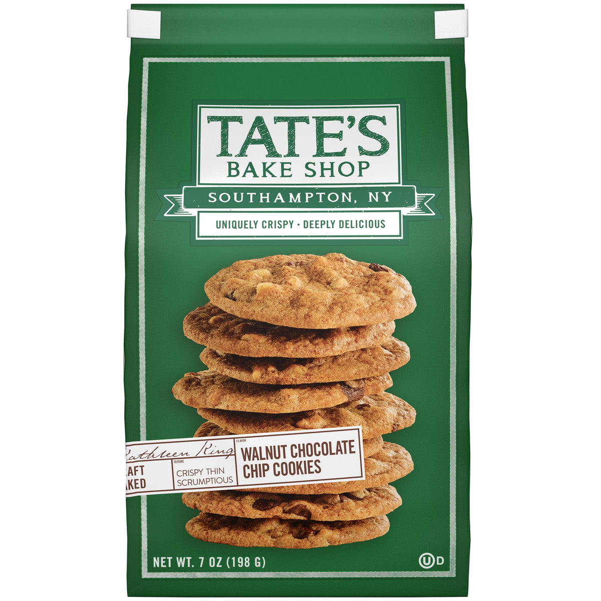 Tate's Bake Shop Walnut Chocolate Chip Cookies enjoyed by a family