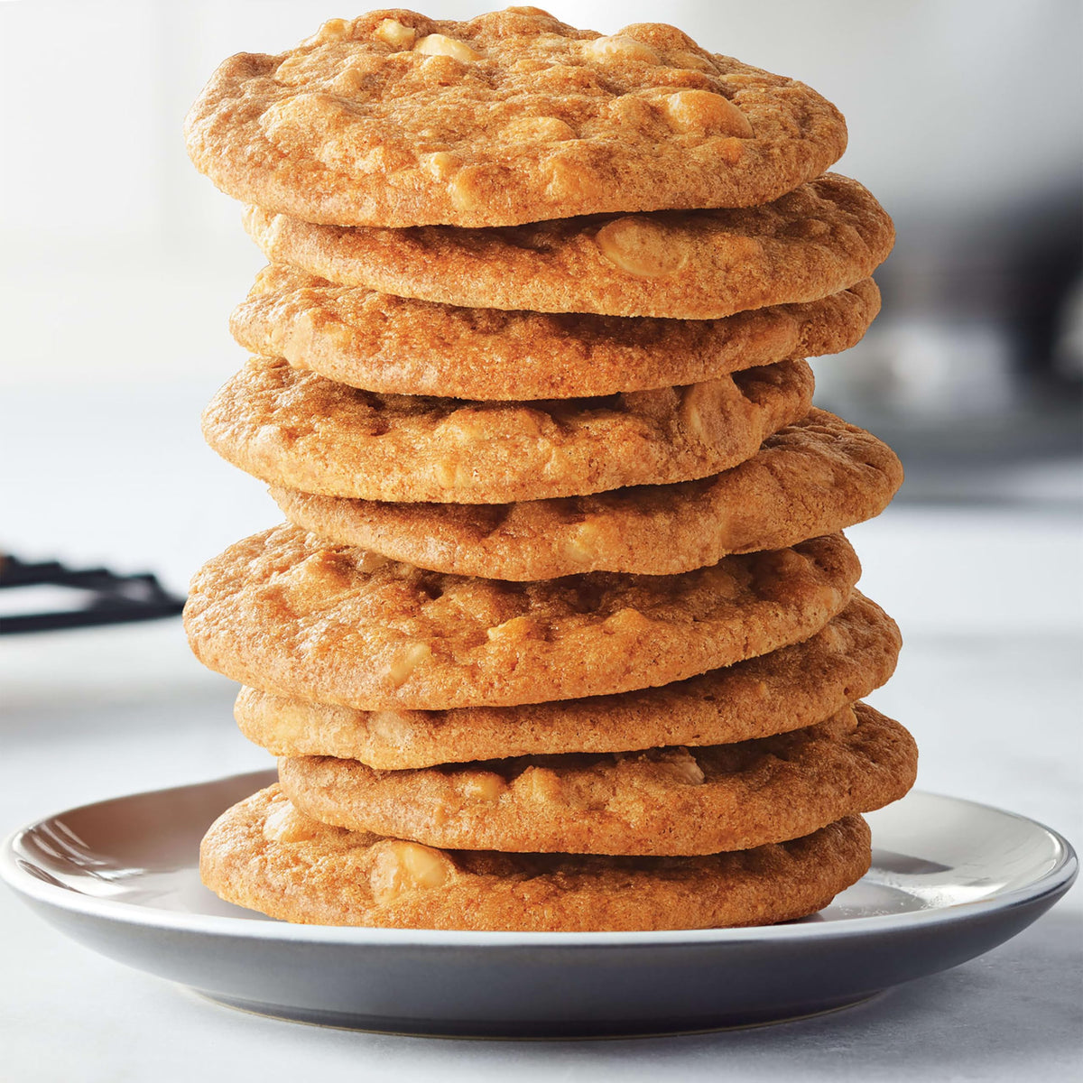 Tate's Bake Shop cookies in a gift basket for neighbors or coworkers.