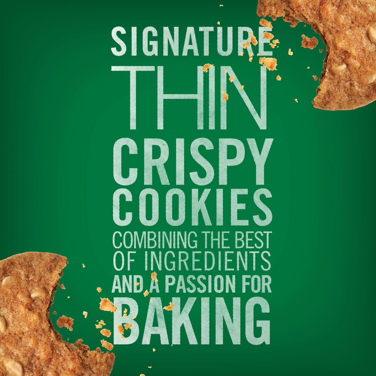 Tate's Bake Shop cookies on a serving plate for guests.