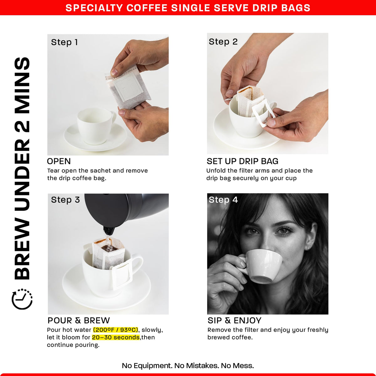 Tavaasa 100% Arabica beans for a smooth, balanced brew.
