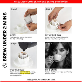 Tavaasa 100% Arabica beans for a smooth, balanced brew.