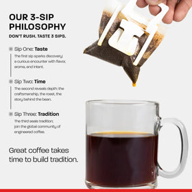 Tavaasa Roast Engineering System ensures precise extraction and consistent flavor.