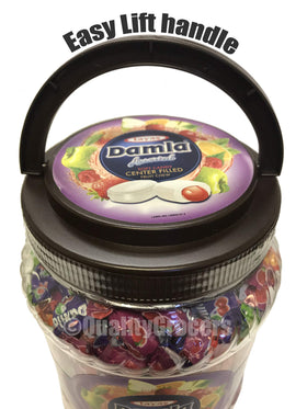 Tayas Damla center-filled soft candy reveals fruity centers in every bite.