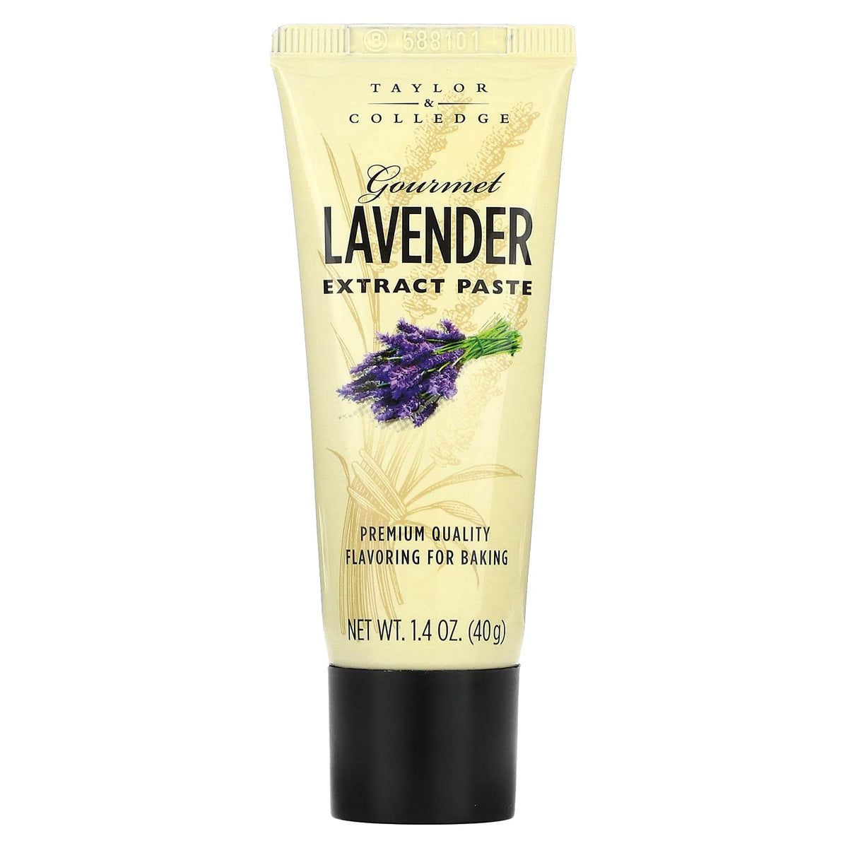 Taylor & Colledge Lavender Extract Paste tube for mess-free flavor addition in baking.
