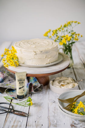 Baking setup with paste suggests versatile use in recipes