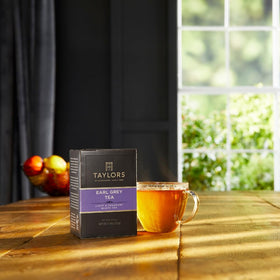 Tagless Taylors of Harrogate tea bags closeup for clean infusion