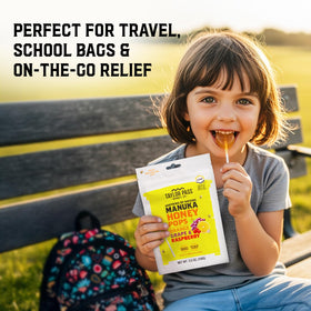 Taylor Pass Honey Co Mānuka Honey Pops New Zealand Packaging ethically sourced and hive-to-drop traceability